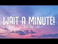 WILLOW - Wait A Minute! (Lyrics) I think I left my conscience on your front doorstep