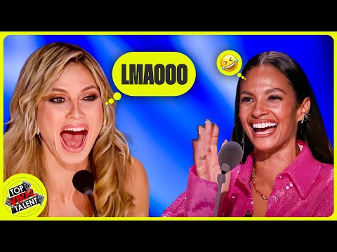 Judges LAUGHING OUT LOUD 😂 FUNNIEST Auditions On AGT And BGT