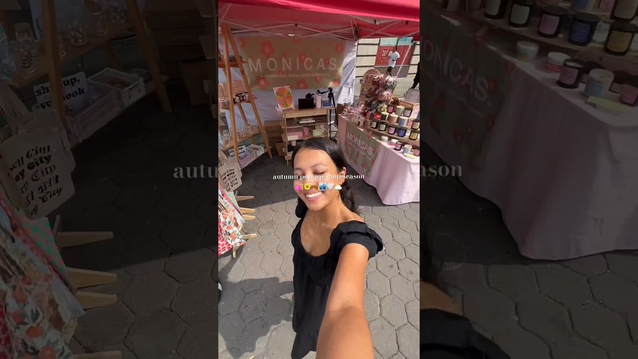 increased sales by 200% with this new vendor booth set-up! #smallbusiness #popupshop