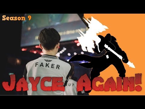 Faker Picks Jayce Again! - Faker Jayce vs Qiyana Mid - Season 9 KR Ranked | LoL Replays