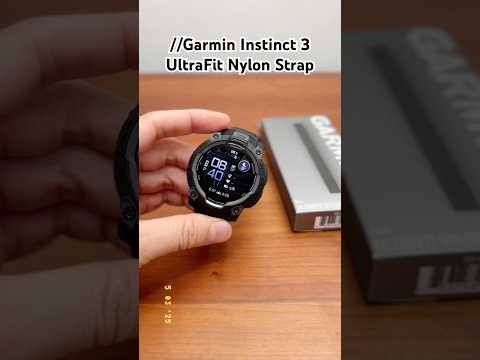//Garmin Instinct 3 UltraFit Nylon Strap