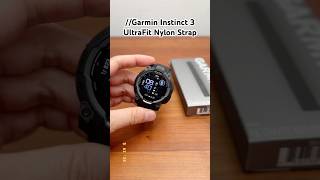 //Garmin Instinct 3 UltraFit Nylon Strap