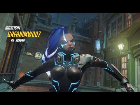[Highlight][Sombra] Behind enemy line + Wombo combo !!