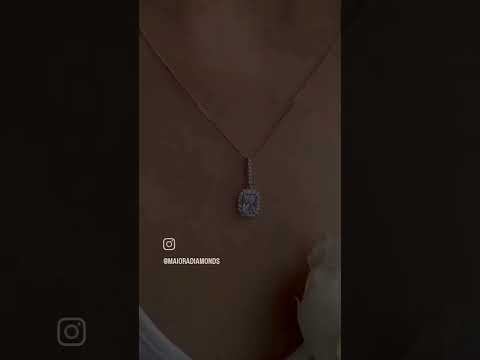 Cvd diamond oceandrops pendant