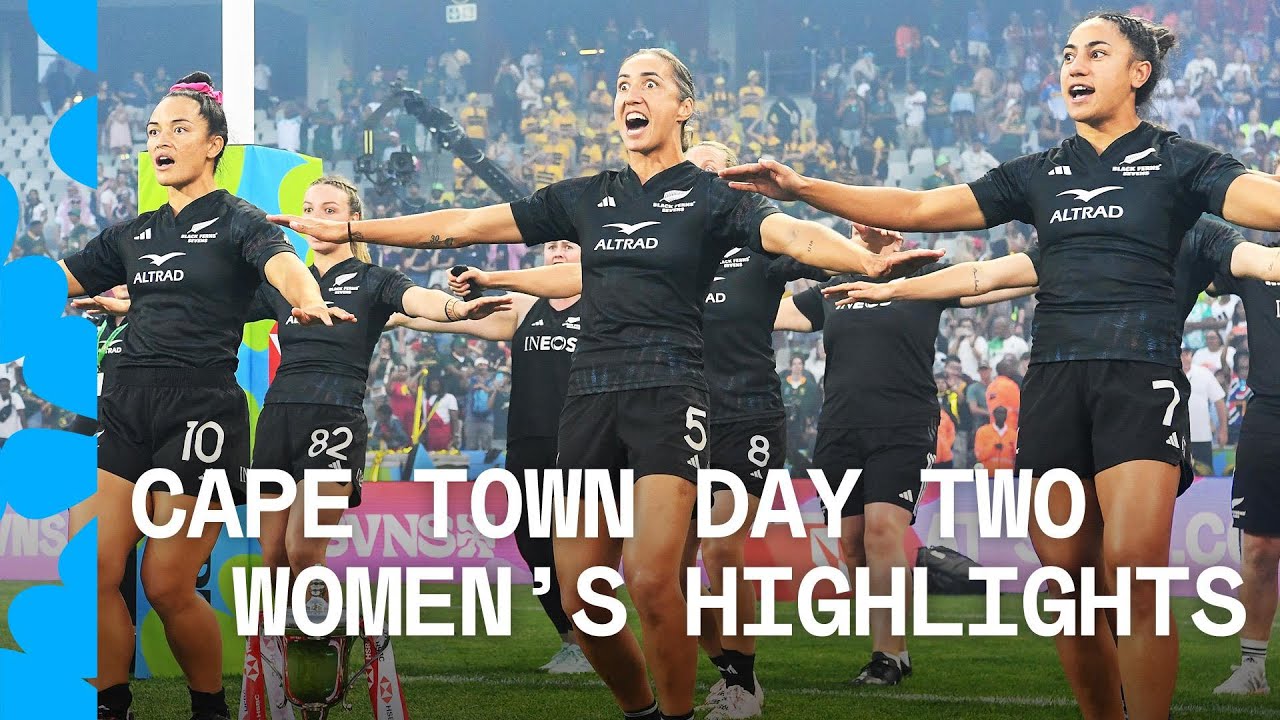 New Zealand unstoppable in Cape Town! | HSBC SVNS Cape Town 2024 | Day Two Women's Highlights