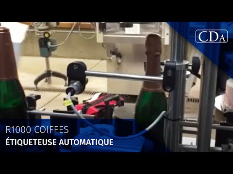 Étiqueteuse automatique pour bouteilles - R1000 Coiffes_1