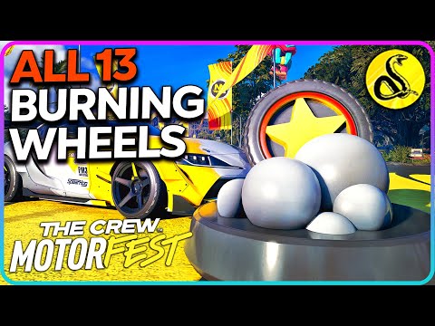 All Burning Wheel collectibles (Burning Rubber) Crew Motorfest