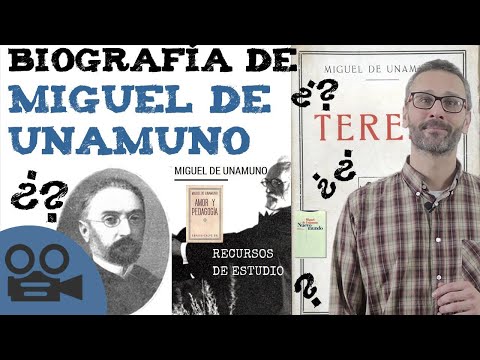 MIGUEL DE UNAMUNO explicado FÁCIL (y sin ANESTESIA)
