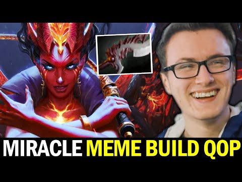 MIRACLE trying Abyssal Blade Meme Build on Queen of Pain