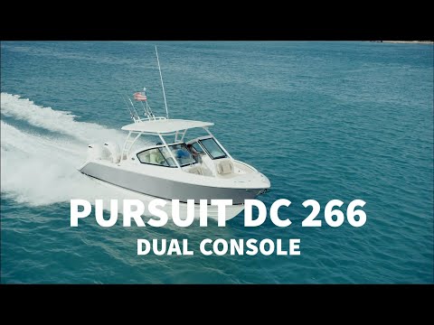 Pursuit DC266 (2020-) Test Video - By BoatTEST.com