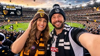 Is This The Best AFL Match Of The Season So Far 🏟️😮 Collingwood vs Hawthorne | Melbourne VLOG 