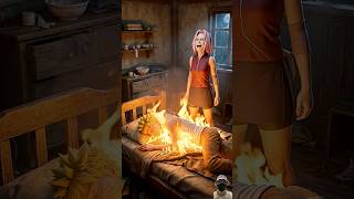 Sakura and Sasuke Tried to Burn Naruto Alive, Hinata Risked Everything to Save Naruto From the Fire!