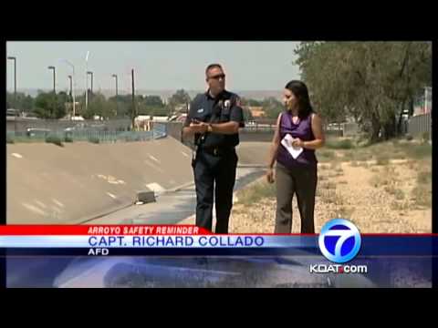 Arroyo Safety Reminder