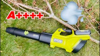 Ryobi  battery powered blower review (RY404130)