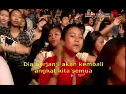 Di badai Topan Dunia & Yesus Itulah Satu Satu Nya - Live Report Healing Movement Crusade Manado