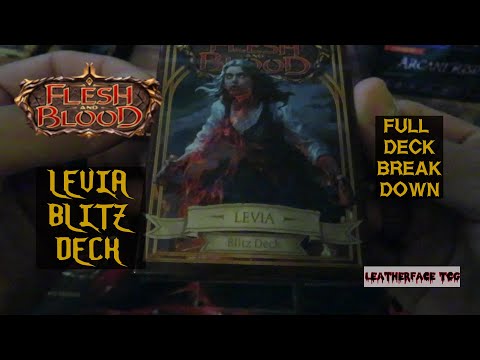 FLESH AND BLOOD- Levia Blitz Deck (Monarch) {LeatherfaceTCG}