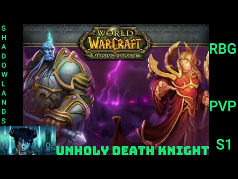 Unholy DK Rated Battleground(1800MMR) - 9.0.2 Shadowlands Season 1 Deathknight PvP-WoW BEST DEFENDER