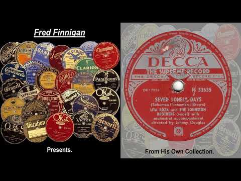 Lita Roza - Seven Lonely Days(1953)