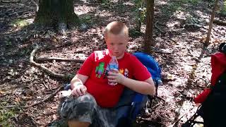 preview picture of video '08192017 Backpacking the C and D Loops at Tyler State Park'