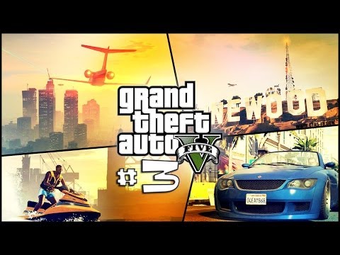 Grand Theft Auto 5 #3 : Mocne zioło, uciekająca łódź po asfalcie i brak kondycji.