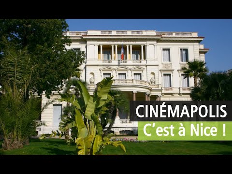 Nice fait son festival du cinéma - Vidéo exposition Cinémapolis de la Villa Masséna