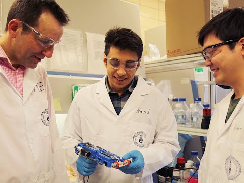 Scientists invent handheld 3D skin printer which could heal deep wounds