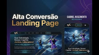 Eu vou Criar Sua Landing Page/Site de Alta Conversão