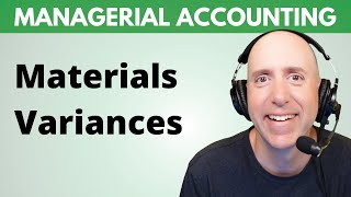 MA39 – Direct Materials Variances: Price and Quantity Variances (Step-By-Step)