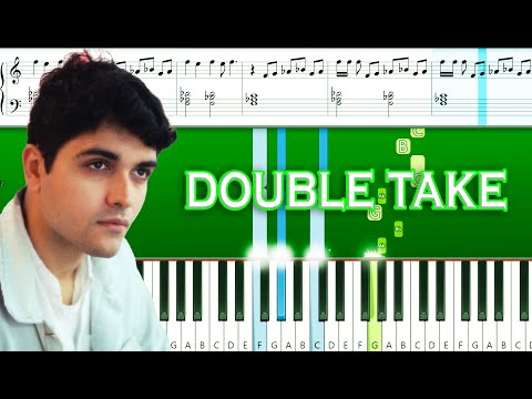 dhruv - double take (Piano Tutorial Sheets)