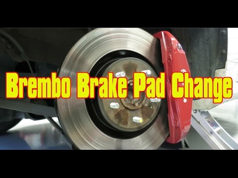 Speedy's Garage Brembo Brake Pad Change Genesis Coupe