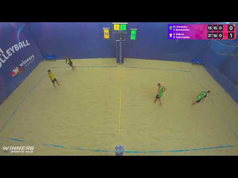 07:00 M. Horobets / Y. Bohdashkin - V. Kelbas / V. Tyshchenko 21.10.2022 | Winners Beach Volleyball