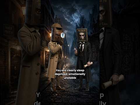 Who Really Invented the Detective? 🔍🖤 Sherlock Holmes Vs Edgar Allan Poe