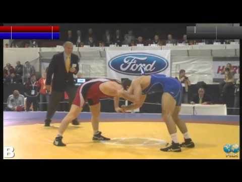 European Wrestling Championships Final FS 70 Kg (ARM) Grigor GRIGORYAN (AZE) Ruslan DIBIRGADZHIYEV