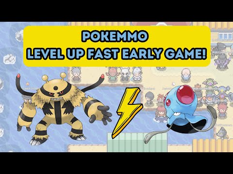 [PokeMMO] How To Level Fast Early Game As A New Player - Works In All Regions!