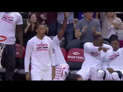 Raptors Highlights: Carroll For Three - November 13, 2015