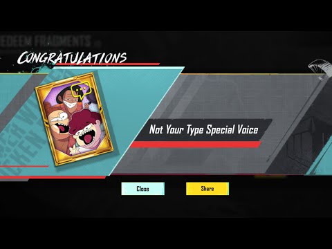 Not your type crate opening #bgmi best voicepack ever #pubg