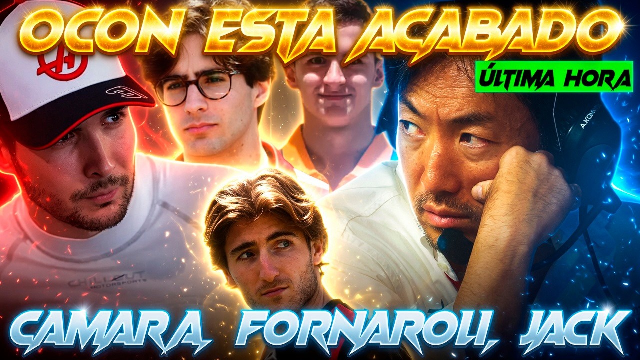OCON ACABADO, SU CRÉDITO ESTA AGOTADO Y CÁMARA Y FORNAROLI LLAMAN CON FUERZA A HAAS F1, ¿Y DOOHAN?