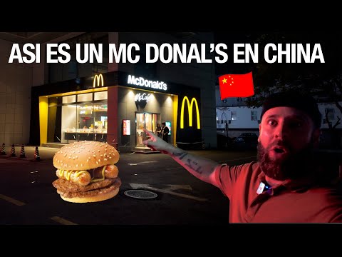 THIS IS A MC DONALD'S IN CHINA