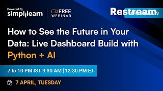 Data Analytics With Python And AI | Build A Predictive Dashboard With Python And AI | Simplilearn