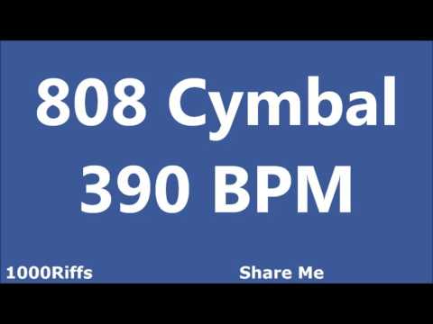 808 Cymbal Metronome : 390 BPM