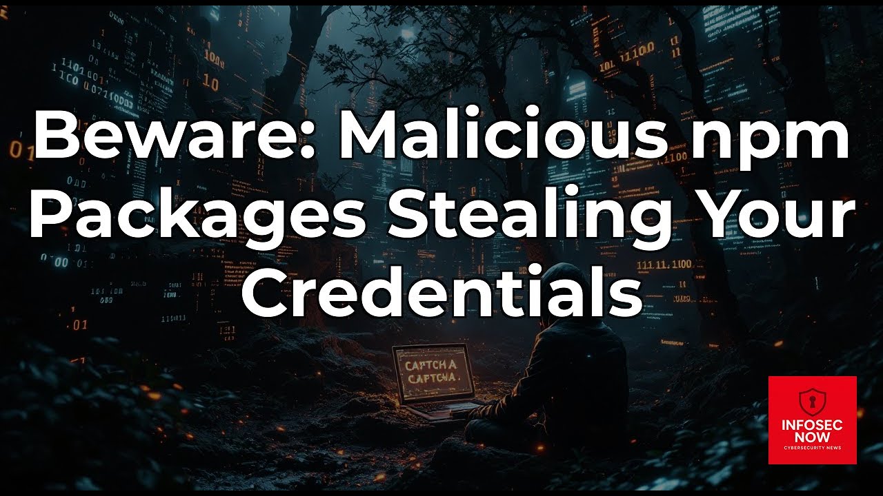 10 npm Packages Caught Stealing Developer Credentials