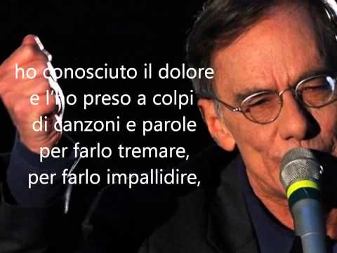 Ho conosciuto il dolore   Roberto Vecchioni