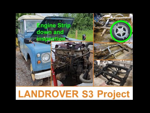Engine Strip Down and Inspection and    WOW.......  -  14 Land Rover Series 3 Project