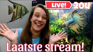 LIVE 20u: EINDE 2023! + Jullie vragen Beantwoorden!//Nickey//