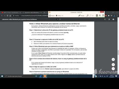 7.1.6 Laboratorio: Use Wireshark para examinar Tramas de Ethernet topología