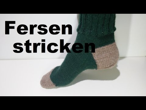 Knitting heels - cap heels - knitting socks