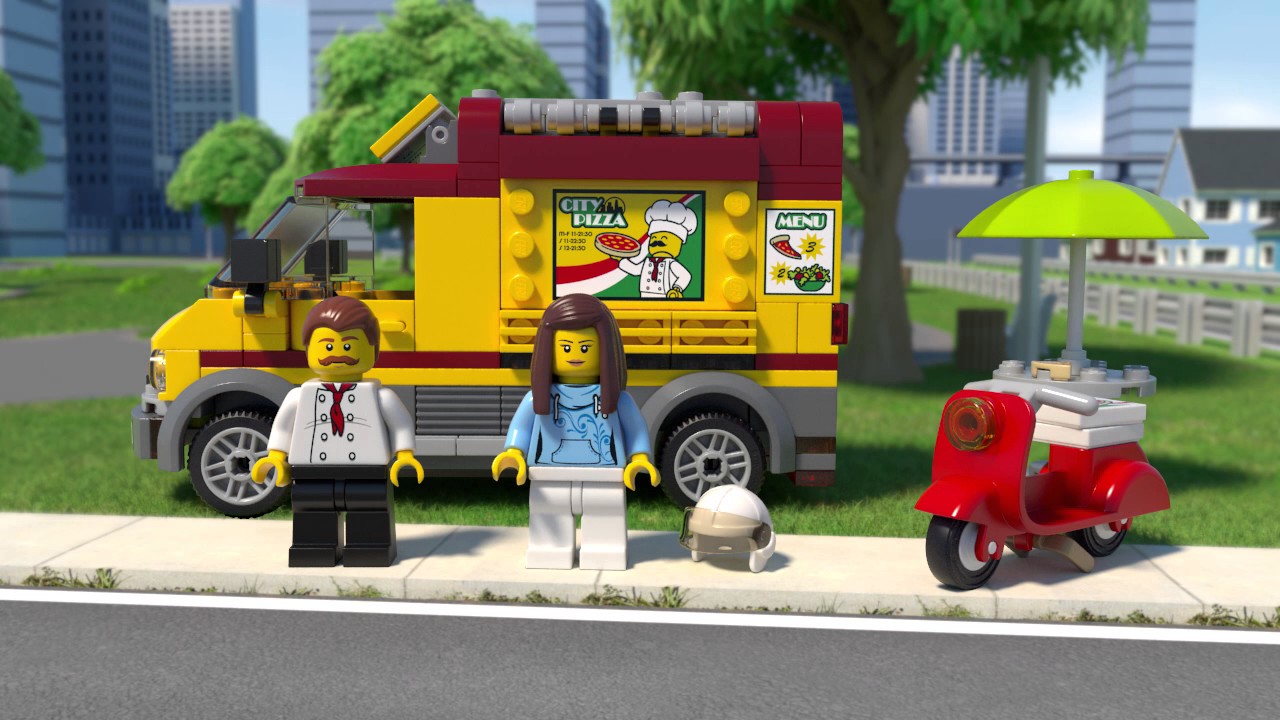 Lego City Klocki Foodtruck Z Pizzą 60150 Lego Sklep Empikcom