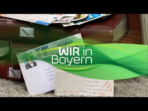 BR "Wir in Bayern" 31.01.2022 - Postcrossing