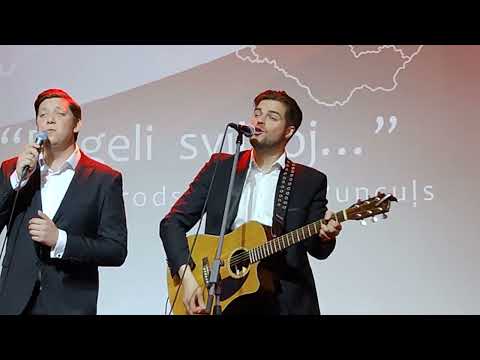 "Eņģeļi sviļpoj..." Mārtiņš Strods un Ingars Punculs ZLatg.brokastis Balvos '22.05.20.