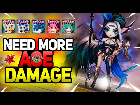 MASS AoE Damage in Summoners War